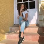Tara Sutaria Instagram - Totally obsessing over these kicks! If you like chunky sneakers as much as I do then you can log on to www.skechers.in and get yourself a pair. #SKXHeritage #SkechersIndia