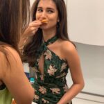 Tara Sutaria Instagram - My attractive best... And apparently always hungry 🤦‍♀️🥞☕️🥩🍪 🍕 🧀🍝🍔 #ASightForSoreEyes#CantStopWontStop