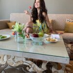Tara Sutaria Instagram - My attractive best... And apparently always hungry 🤦‍♀️🥞☕️🥩🍪 🍕 🧀🍝🍔 #ASightForSoreEyes#CantStopWontStop