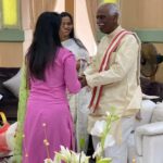 Alekhya Harika Instagram - Extremely privileged 🤩 It was just a "wow" moment meeting our governor of telangana t'Amilisai Soundararajan' and 'Bandaru Dattatreya' Special thanks to Vijaya akka for making this happen🙂 "Happy womens day"