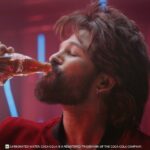 Allu Arjun Instagram - Step eyalante, sip eyyali (step karna hai, toh sip karna hai) ✨ Join me with a chilled Coca-Cola and get energized.