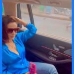 Ameesha Patel Instagram - DELHI … EVENT MODE💙💙💙💙🧿💙✔️✔️💯