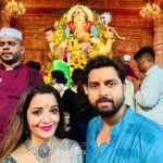 Antara Biswas Instagram - “LAALBAUG CHA RAJA “ … Is pal ke Liye Barson intezar Kiya hai humne… Aur kitna Accha lag Raha Hai, kitne khush hain hum bata nahi sakte…. Sab Kuch Accha Hone Wala Hai 🙏🙏🧿…. #lalbaughcharaja #laalbaagcharajadarshan #ganpatibappamorya #blessed #happy #bestmoment #love #darshan Thank you @heenaalad @kaushal_j for making this happen… love you guys ❤️❤️ Lalbaugcha Raja Sarvajanik Ganeshotsav Mandal