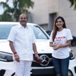 Ashu Reddy Instagram - Sorry mommy, don't be mad.. 🫠 it's a Dad's thing ♥️🧿 #ashureddy #pamperedkid #birthdaygift #mercedesbenz #coupe