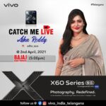 Ashu Reddy Instagram - Hey guys, Happy to share that I am invited to unbox the new Vivo x60 series mobile powered by Zeiss camera. Looking forward to catch up Live on April 2nd, 2021! 🥳🥳 #vivoX60series #vivoindia #vivo #vivox60 #vivox60pro #x60series #photographyRedefined #zeissbatis @vivo_india_telangana