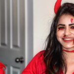 Ashu Reddy Instagram - So How’s your Halloween lately?😆😂 I’ve been a dare devil for a day, it’s fun! #halloween2017🎃