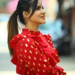 Ashu Reddy Instagram - Nacho chango rey!👻😅👹 #ashureddy #photoeveryday @hairstylistravi @naveen_photography_official 🦀❤️