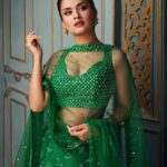 Avneet Kaur Instagram - Just another royal look 👑💚✨💫 Designer, Ariyana Couture Earrings: Varuna D Jani @varunadjani Editor: Devangi Nishar @devanginishar Photographer: Kunal Gupta @kunalgupta91 Interview: Sreemita Bhattacharya @sreemita_bhattacharya Creative Direction: Arthi Medithi @amedithi Styled by Krutika Sharma @krutikaa_sharma Styling Assistant: Yasha Choraria @theclosetcontroversy Makeup by Sachin Salvi @sachinmakeupartist1 Hairstyling by Arbaz Shaikh @arbazshaikh6210 Artist managed by Stellaar Talent @stellaartalent