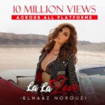 Elnaaz Norouzi Instagram - My Baby #LaLaLove ❤️ was released independently but with a lot of love and hard work… we hit 1 million views on #youtube in a week and 10 million across all platforms 🥺 Thank you for loving the song and for all the great feedback 🫶🏻 it’s because of all my supportive friends and fans that this was possible !!! 🥰💃🏻 ده میلیوووووووون بازدید 🤩😭 خیلی خوشحالم که اولین آهنگم لالالاو رو اینقدر دوس داشتین 🥹 مرسی از تمام حمایت ها و نظرات قشنگ و پر از محبتتون که برام مینویسید ❤️ Choreo: @i_am_princegupta #10million #song #popsong #pop #elnaaznorouzi #singer #LOVE