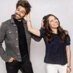 Kartik Aaryan Instagram - Main tumhaari hamesha Raksha Karunga 🤪🤪👊🏻 Happy Rakshabandhan to the apple of our eyes ❤️🍎 @dr.kiki_