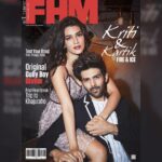 Kartik Aaryan Instagram – #LukaChuppi with @kritisanon ❤️
on the Cover of @fhmindia 🔥
Shot by my famous friend @rohanshrestha !!