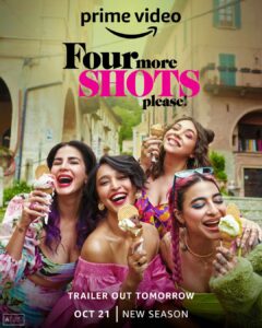 Kirti Kulhari Instagram - One day until we get your hearts melting all over again. 🍦💖

#FourMoreShotsPlease S3,
 New season on Oct 21!

@pritishnandy2018 @rangitapritishnandy @ishitapritishnandy @pritishnandycommunications @joyeetacruises @devikabhagat7 @_ishita_moitra_ @iamkirtikulhari @sayanigupta @banij @maanvigagroo @_prat @neilbhoopalam @jimsarbhforreal #RajeevSiddhartha @lisaraniray @realsimonesingh @amupuri @shilpashukla555 @officialsushantsingh @samirkochhar @rohanmehra @sanketshahdop @nehapartimatiyani @mikey_mccleary @parichit5 #AasthaSharma @sohelsanwari @thetrishaan @kavipandit @meherarriandmom @primevideoin @4moreshotspls