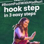 Madhuri Dixit Instagram - when Madhuri is teaching you a hook step, you know you have to do it! 💃 do the #BoomPadiWithMadhuri hookstep and show us what you got! 🥳 #MajaMaOnPrime, Oct 6 @gajrajrao @ritwikbhowmik @barkhasingh0308 @srishti.shrivastava21 @rajitkapurofficial @sheeba.chadha @realsimonesingh @ninadkamatofficial @malhar028 @iamkavindave @anandntiwari @leomediacollective @sumit_batheja @bindraamritpal @dimplemathias @faalanadimka @keluskarlaxmi @rushisharma @manoshinath #SanyuktaKaza @souumil_ds #AkshayShah @sonymusicindia @siddharth.mahadevan @priyasaraiyaofficial @shreyaghoshal @osman.mir @akashdeep.sengupta @iamkrutimahesh