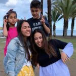 Mira Rajput Instagram - Secret pinches and monkey faces make for the best candid photos #reunited #yeswecray Málaga, Spain