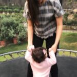 Mira Rajput Instagram – I’ll be there to catch you when you fall, but I’ll also be the one to jump around with you 😜#bunnyrabbithophophop