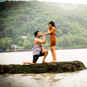 Nikhil Siddhartha Instagram - SHE SAID YESS... Next Adventure In Life 🥂🍾