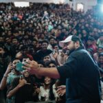 Nivin Pauly Instagram – What a dynamic crowd at the SN College, Kannur! We had a wonderful time. 🥳🎤
#SaturdayNight 🤘🏼😎🤩🎭