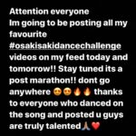 Nora Fatehi Instagram - Attention attention! Ill be posting all my favourite #osakisakidancechallenge on my feed today and tomorrow! Its a post marathon yayyyy 🔥❤️ @batlahousefilm releases August 15 !! 🎫 🎫 make sure u guys go and watch the film Thursday ! Independence day!