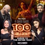 Nora Fatehi Instagram - 100 MILLION ++++ !!! YASS we slaying out here!! 🔥🔥💥💥❤️❤️ Congratulations to the entire team! #OSakiSaki @tseries.official @emmayentertainment @nehakakkar @tulsikumar15 @tanishk_bagchi @bpraak @batlahousefilm