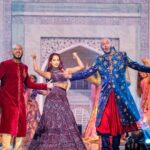 Nora Fatehi Instagram - Performing Arabic Dilbar on stage with @fnaire_official for the annual Caftan 2019 @2mtv Live! It was a pleasure to perform and sing wearing this gorgeous Lehenga by @shantanunikhil on a bollywood themed act in Morocco 🇲🇦🇮🇳 Outfit @shantanunikhil Hair and makeup @marcepedrozo Photographer @mohamedsaadstudio ———————————————— @tizafmohcine @mennani_khalifa @achrafaarab1 @amine_el_hannaoui @bassimbendell @femmesdumaroc_officiel @funandyz