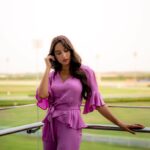 Nora Fatehi Instagram - Beautiful race course 🐎 @themeydanhotel_dxb 📷 @therollingprodigy #dubai #mydubai #meydanhotel #travel #love #norafatehi