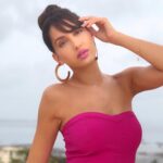 Nora Fatehi Instagram - I might just put a lil more badness in yo life 🎶😉🔥 ——————————————— Hair/makeup @zoya.makeupandhair Styled by @megstier @mtvindia Dress @thesourcebandra Accessories @minerali_store and @aquamarine_jewellery #norafatehi #work #mood #music #dilbar #love #new #datinginthedark #slay #pic #sundayvibes #bollywood #india #morocco #toronto #lit #fashion #glow #makeup