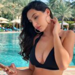 Nora Fatehi Instagram – Planning my next vacay… who wants to join.. 😎🖤