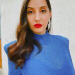 Nora Fatehi Instagram - Call me when you want, call me when you need Call me out by your name, I'll be on the way like 🦋🧿💙