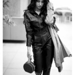 Nora Fatehi Instagram - 🖤🖤 @basque.in @Burberry @louisvuitton @isabelmarant @arvinofashions @viangevintage @zoya.makeupandhair @tejasnerurkarr