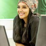 Nyla Usha Instagram - Blissfully working ♥️. I know the times are hard... But this too shall pass and we shall get back to wer we had paused our regular lives. And our date mornings will be back😀. Till then... Keep it positive! And stay home Happy! . . As some one said. “Once this is over let’s do our bit to save this planet for our children and the future”.