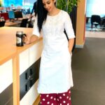 Nyla Usha Instagram - "Little girls with dreams become women with vision". Never let the girl in you stop dreaming. 💃🏻Happy Women's Day💃🏻