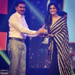Nyla Usha Instagram – An award for wat I am best at…. Talking!
#Bestrj #asiavision #dubai