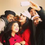 Nyla Usha Instagram – #Groupie #photoshoot #fun #smiles #frends #hit967