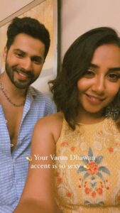 Prajakta Koli Instagram - Late to the trend but whatevs ya. .. Hi @varundvn 😍
