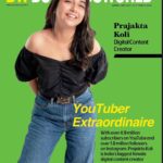 Prajakta Koli Instagram - Thank you so so much for this honour Business World Magazine! #Eeeeep Look maa! I am on the cover of a magazine! 🥳