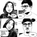 Prajakta Koli Instagram - Maine theek 9 baje line maari! 😊 #9pm9minutes #SundayComic