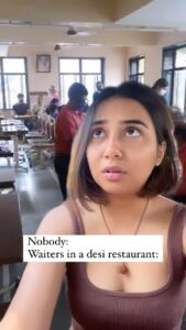 Prajakta Koli Instagram - Bhaiyya menu mein kya hai?