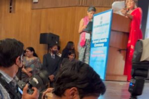 Prajakta Koli Instagram - Thank you Delhi Commission for Women for the honour. 🤍✨