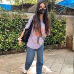 Prajakta Koli Instagram - Always, ALWAYS have friends around who click candid pictures! #GoodMorning ♥️✨