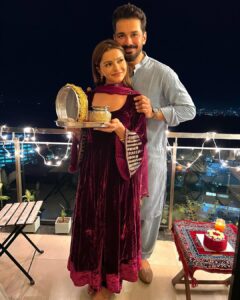 Rubina Dilaik Instagram - Mera chand ♥️🧿 @ashukla09 
.
.
.
.

Styling: @ashnaamakhijani 
Outfit: @drzya_ridhisuri