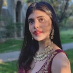 Sanjana Sanghi Instagram - An attempt at embracing the lehenga vibe! ♥️ And no attempt needed at getting set for @getsetkho2020