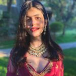 Sanjana Sanghi Instagram - An attempt at embracing the lehenga vibe! ♥️ And no attempt needed at getting set for @getsetkho2020
