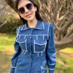 Sanjana Sanghi Instagram - Sun & fun’s out! ☀️ + 💃 + 💙