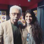 Sanjana Sanghi Instagram - Absolute legend. #nassirudinshah #interviews #HindustanTimes #Internlife #fever Inside HT Media