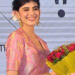 Sanjana Sanghi Instagram - Thank you @milokmat for this honor, I’m truly humbled. #LokmatWomenSummit2022 Sharing the stage and getting to learn from my fellow panelists, path-breaking & inspirational women Thought Leaders & Changemakers ascertains the belief and faith in the future of gender equality being an actual reality, and the limitless power that resides inside of every woman. It fuels our efforts in an up-hill journey of empowering the Girl Child. With my hope of working towards curbing the rapidly increasing rate of drop outs from school post the pandemic. #Shero #AllyUpForHer #GenderEquality #WomensRights #HeForShe @unwomen @unwomenindia #UNSDGs • Styled by @eshaamiin1 • Wearing : @raw_mango @stevemaddenindia •