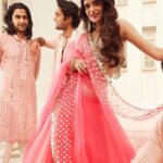 Sanjana Sanghi Instagram - In that moment, she basked in the warmth - of the winter sun, and of the divine power of the best friendships in the world.💫 Postcards from Sanjana : An Exclusive Capsule by @abhinavmishra_