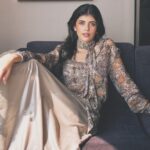 Sanjana Sanghi Instagram - “She was like everything & nothing you’d have imagined her to be. And in that, she enveloped you, into wondering. Will you ever really know who she is? What she wants, or how she feels. She, a heart thumping mystery.” 🖊 📸: @bharat_rawail . . . @styledbyzainabb @taskeen_c Mumbai, Maharashtra