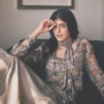 Sanjana Sanghi Instagram - “She was like everything & nothing you’d have imagined her to be. And in that, she enveloped you, into wondering. Will you ever really know who she is? What she wants, or how she feels. She, a heart thumping mystery.” 🖊 📸: @bharat_rawail . . . @styledbyzainabb @taskeen_c Mumbai, Maharashtra