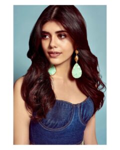 Sanjana Sanghi Instagram - An eternal love affair with denim  x @falgunishanepeacockindia x @louboutinworld x @who_wore_what_when 🤍