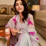 Sanjana Sanghi Instagram - Here’s sending the biggest warmest Diwali hug your way! Happy happy Diwali ✨🤍 This year, amidst so much being strange, unusual, and different - my gratitude for the love, light and endless power you all pierce my life with is peaking. THANK YOU, each & every one of you !🙏